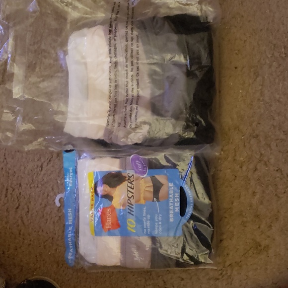 Hanes 10 pack Hipsters Panties, XXL/Size 9- 1 pkg - Picture 8 of 10